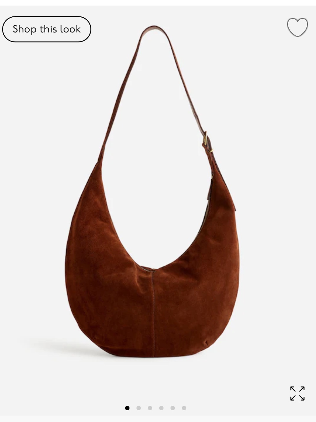 New Madewell Suede Bag